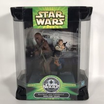 Star Wars Han Solo and Chewbacca Death Star Escape Silver Anniversary NOS 2001 - £12.04 GBP