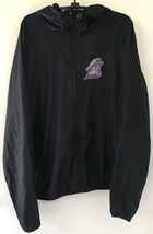 Little Falls Mounties Herkimer County New York Black Zip Windbreaker Jac... - $29.99