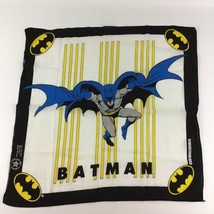 DC Comics Batman Bandana Dark Knight Superhero 100% Cotton 80s Toys Vintage 1989 - £17.32 GBP