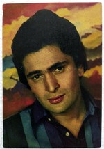 Bollywood Actor Rishi Kapoor Raro Antiguo Original Postal India Star - $15.02