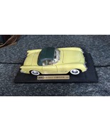 Mira 1955 Chevrolet Corvette Convertible 1:18 scale Yellow diecast model... - $460.33 MXN