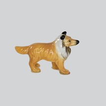 Bug House Collie Dog Miniature Figurine Bone China Japan - $14.99
