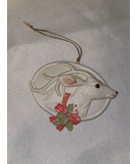 ENESCO Reindeer “FLEETING GLANCE” G.G. Santiago Figurine Christmas Ornament - £15.65 GBP
