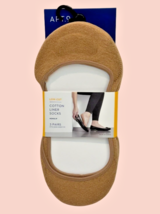 APT 9 Cotton Sock Liners 3 Pair Package Women 9-11 Beige Non-Slip - $9.90