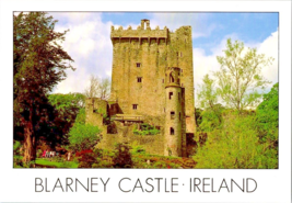 Postcard Ireland Blarney Castle Ruins Magic Stone Unposted  6 x 4&quot; - £5.40 GBP