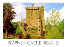 Postcard Ireland Blarney Castle Ruins Magic Stone Unposted  6 x 4&quot; - £5.35 GBP