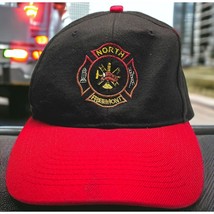 North Freemont Fire Department Snapback Hat Ashton Idaho Baseball Cap Bl... - $18.95