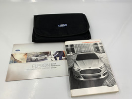 2013 Ford Fusion Owners Manual Handbook Set with Case OEM G03B27063 - £28.76 GBP