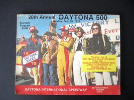 1978 20th Annual Daytona 500 Souvenir Program - 1978 Daytona 500 Souvenir Book - £27.61 GBP