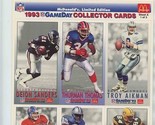 1993 Gameday Collector Cards McDonalds Limited Edition Sheets A B and C  - $11.88