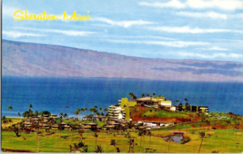 Postcard Hawaii Maui Island Aerial Scenic View  Kaanapali Beach 5.5 x 3.... - £4.61 GBP