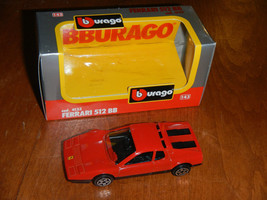 Toy Car Model Burago Ferrari 512 Bb 1/43 Scale 4133 - £6.30 GBP