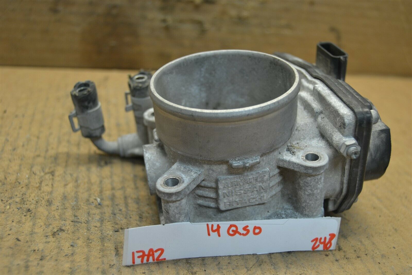 2014 Infiniti Q50 Throttle Body OEM RME6021 Assembly 248-17a2 - $24.99