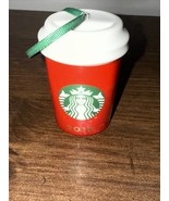 Starbucks 2015 Holiday Red Cup Hanging Christmas Ornament - $202.08 MXN