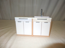 Rainbow High Doll House Furniture Kitchen Sink &amp; Counter Cabinet - $15.84