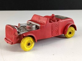 Auburn Rubber 512 Red #6 Vintage Ford Hot Rod Roadster Convertible - £12.46 GBP