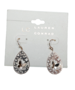 Lauren Conrad Rose Gold Tone Teardrop Butterfly Dangle Pierced Earrings ... - $163.17 MXN