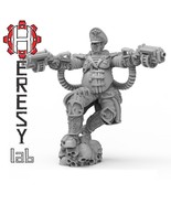 Female Commissar Gurten Lena HL03 28mm Imperial Guard Miniature Heresy Lab - £26.57 GBP