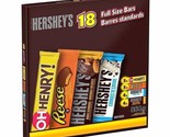 Hershey&#39;s 18 Full Size Bars Variety Pack 1.9lbs (Canadian Product) - £23.42 GBP