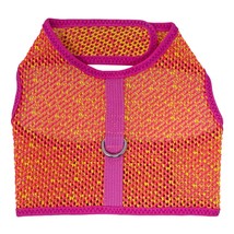 Active Mesh Pink and Yellow Dog Harness with Matching Leash Sizes XS - XL - $10.00