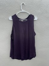 Old Navy Active Womens Tank Top Size XL Purple Sleeveless Keyhole Back Go-Dry - $12.18