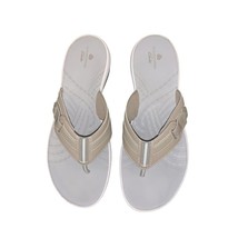NEW Clarks Cloudsteppers Breeze Sea Flip Flop Sandals size 11 Womens Lig... - $409.89 MXN
