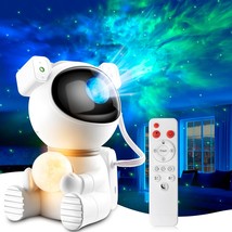 Astronaut Galaxy Projector Light, 2 In 1 Star Projector Light With Moon Lamp, Ga - £50.62 GBP