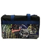 Star Wars The Force Awakens Polyester Overnight Duffle Bag 16&quot;X 11&quot; Blue... - $614.91 MXN