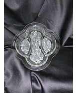 VINTAGE Imperial Glass 3-part Dividled Vegetables Serving Tray Dish - £19.81 GBP