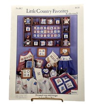 Vintage Cross Stitch Patterns, Little Country Favorites Collection 1 by ... - £6.27 GBP