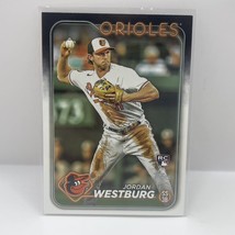 2024 Topps Series 1 Baseball Jordan Westburg Base RC #66 Baltimore Orioles - £1.57 GBP