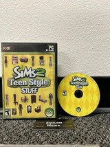 The Sims 2: Teen Style Stuff PC Games Item and Box Video Game Video Game - £5.97 GBP