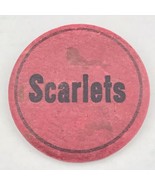 Mankato Scarlets Vintage Pin Button Football Minnesota MHS 60s - $25.00