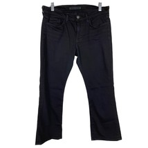 J Brand Murphy Boot Cut Cropped Jeans Size 29 Blue Dark Wash Denim - $25.20