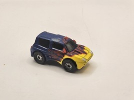Micro Machines Flame Racers Blue Yellow 2002 Hasbro - $10.35