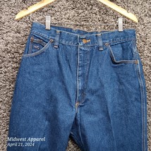 Vintage Jantzen Jeans Women 14 Blue Straight Leg High Rise 90s 80s 28x30 - £18.37 GBP