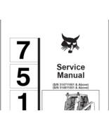 751 Service Repair Manual, Skid Steer, Skid loader Manual - €13,02 EUR