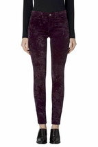 J BRAND Womens Pants Hipster Skinny Crystal Aubergine Purple Size 26W JB000928  - £76.71 GBP