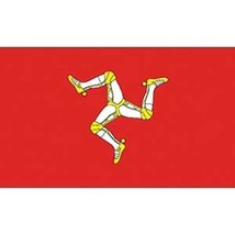 Isle of Man Flag On A Stick 12&quot; x 18&quot; - £7.54 GBP