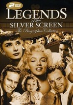 Legends of the Silver Screen: The Biographies Collection (DVD, 2011, 2-Disc Set) - $15.58