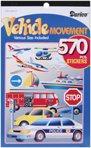 Sticker Book 9.5 X 6 Inches Vehicle Movement - $16.79