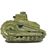 Vintage Small Lead Die Cast World War I or II Tank Military Toy - £31.14 GBP