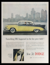 1956 Dodge Coronet Lancer Vintage Print Ad - £11.18 GBP