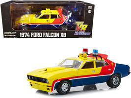 1974 Ford Falcon XB 4-Door Sedan RHD (Right Hand Drive) Yellow and Blue with Red - £67.73 GBP
