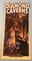 Diamond Caverns Travel Brochure Discovered 1859 BR10 - $6.92