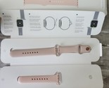 Apple Watch Silicone Sport Wrist Band Pink Sand w/ Rose Gold Pin 40mm Pr... - $9.90