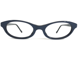 Emporio Armani Eyeglasses Frames 556 246 Navy Blue Round Cat Eye 50-19-140 - £52.02 GBP