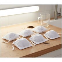 6 Pack - 3x4 Inch 1000 Micron - Aquarium Mesh Media Filter Bags - High F... - $157.59 MXN