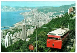 Hong Kong Peak Tramway Postcard circa 1999 Unposted 4 x 6 - £12.62 GBP