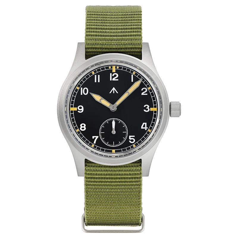 D12 Quartz Watch Men VD78 Movement Domed Sapphire Crystal Wristwatch 100... - $186.80